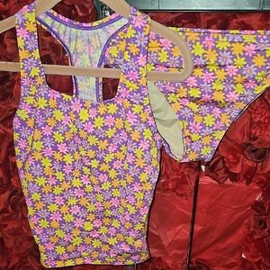 Speedo Multicolor Floral Swimwear